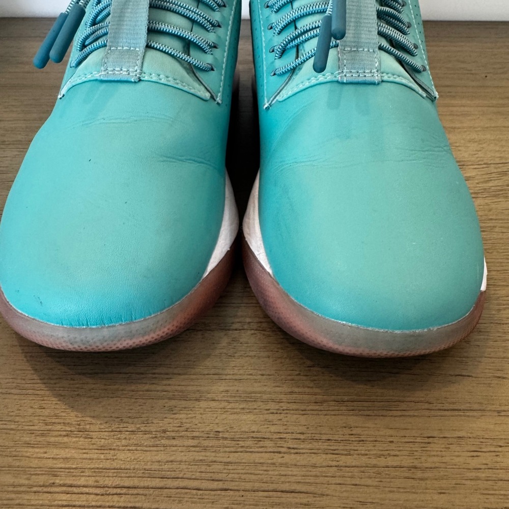 Clove Women 8 EU 39 Nursing Sneakers Teal Pink Floral Insole Healthcare Comfort - Picture 8 of 13
